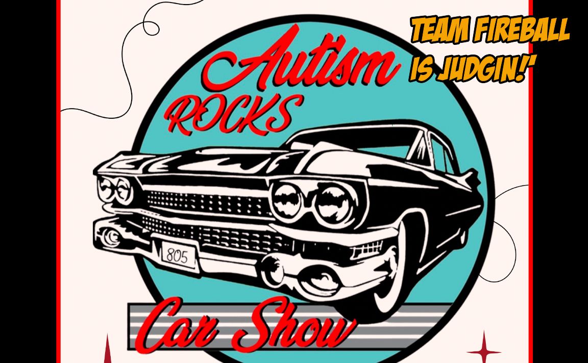 Autism Rocks Car Show partial flyer June 2026